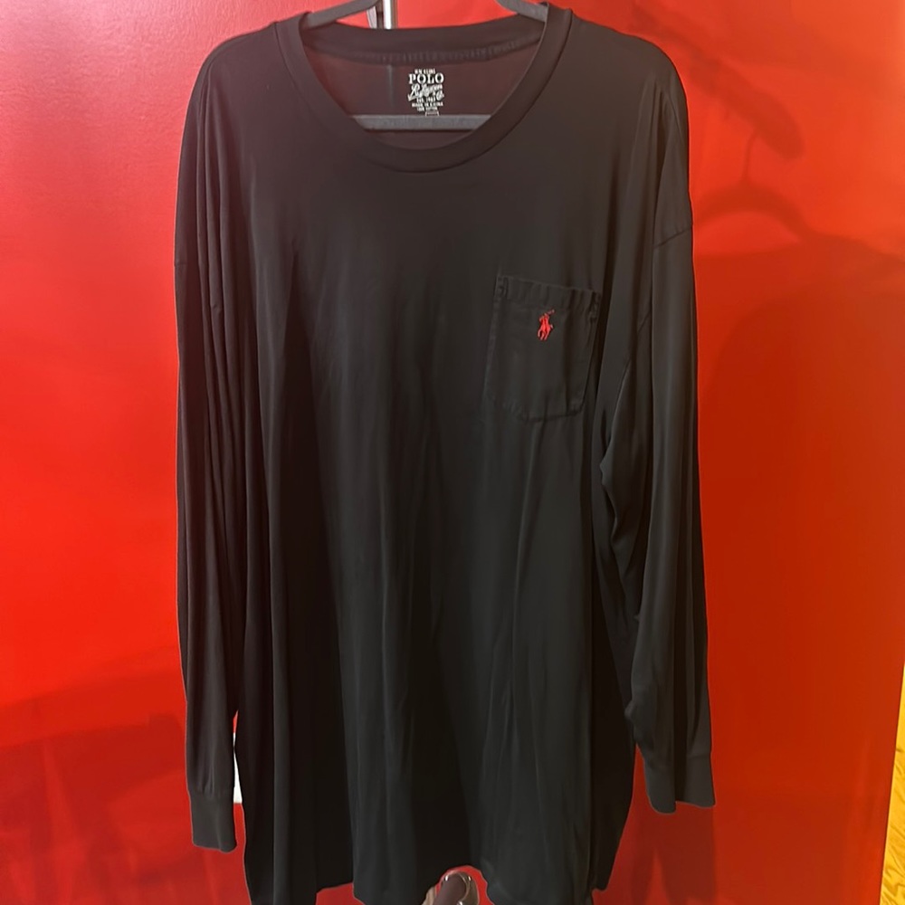 Mens POLO Ralph Lauren long sleeve black Tee